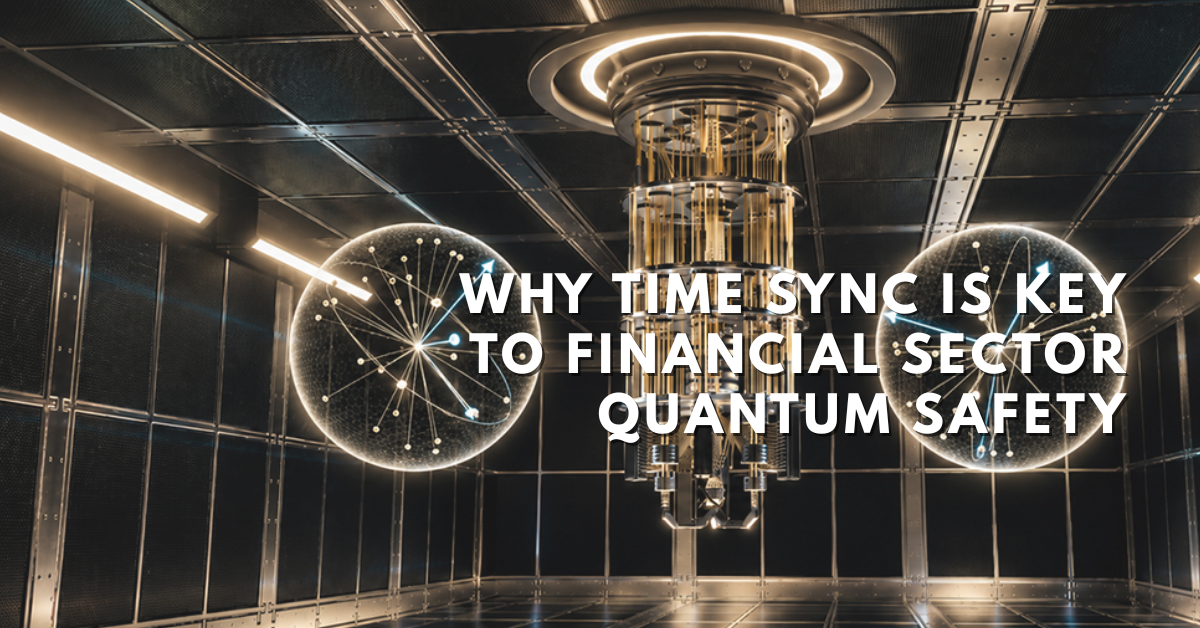 What Every Business Needs to Know about Quantum-Safe Encryption. master clock time syncronisation